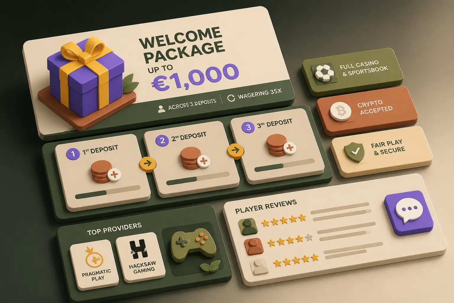 Slots Palace Casino Bonus – Welcome Package up to €1,000 visual guide for Slots Palace